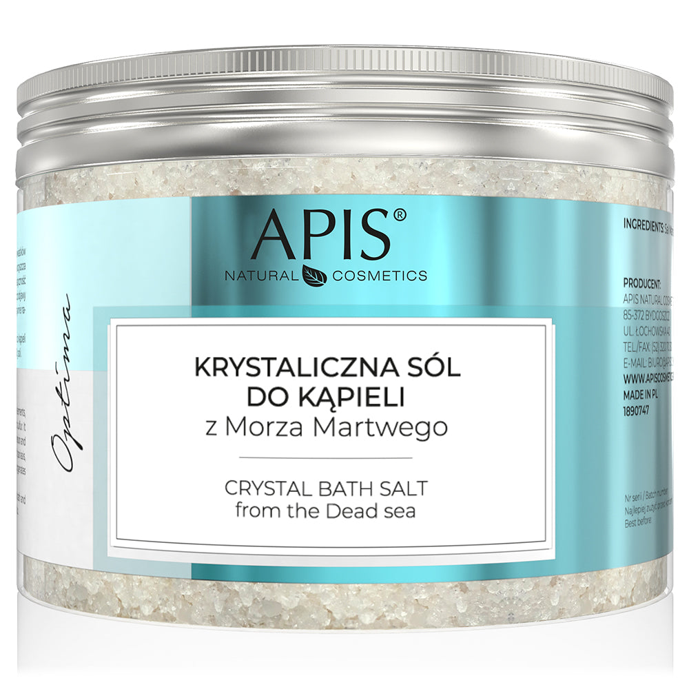 Apis Optima Crystal Bath Salt from Dead Sea 500g
