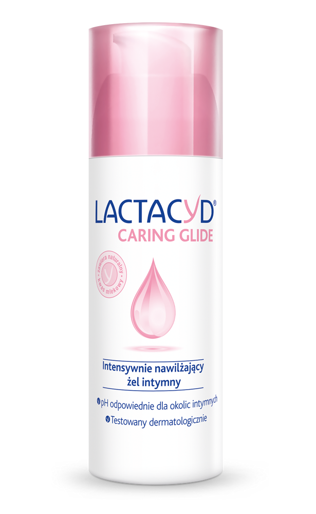 LACTACYD Caring Glide Nawilżający Żel Intymny 50 ml 5391520949456