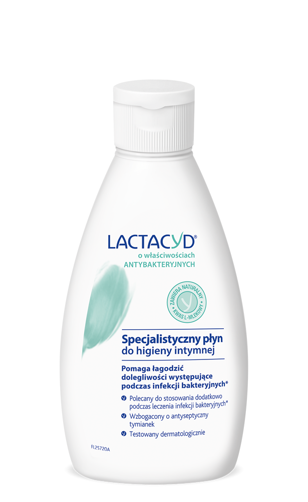 LACTACYD Specjalistyczny Antybakteryjny Płyn do Higieny Intymnej 200 ml 5400951990101