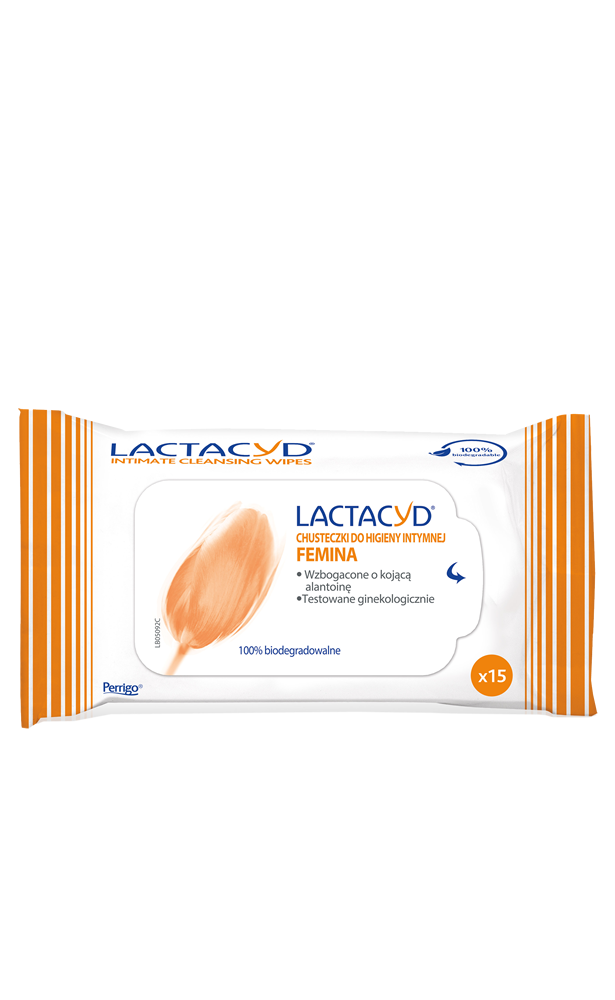 Lactacyd - Chusteczki do naprawy intymnej 15 sztuk 5391520943560