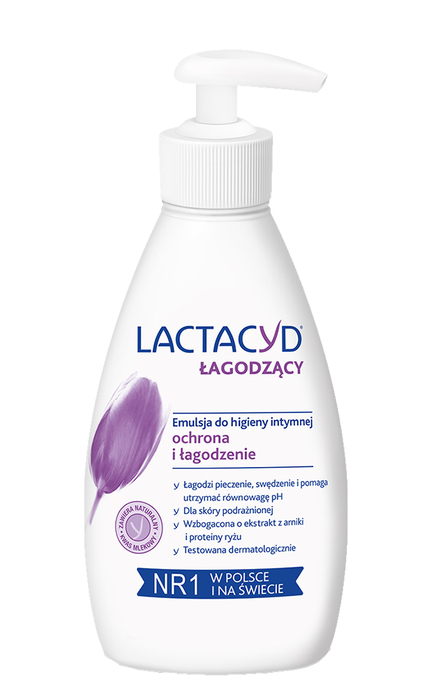 Lactacyd ŁAGODZĄCY – Emulsja do higieny intymnej z pompką 200ml 5391520942716