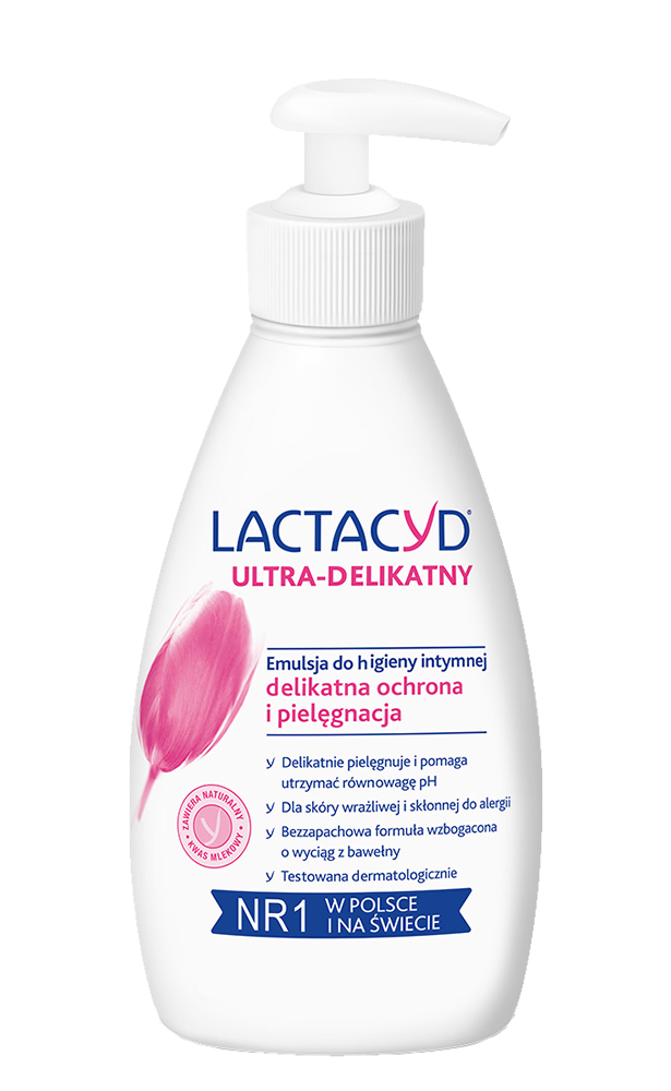 Lactacyd ULTRA-DELIKATNY – Delikatna emulsja do higieny intymnej z dozownikiem 200ml 5391520942693