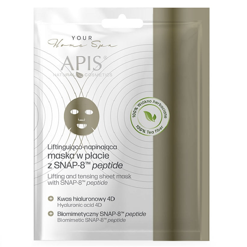 Apis Lifting and Tensing Sheet Mask with SNAP-8 MT Peptide