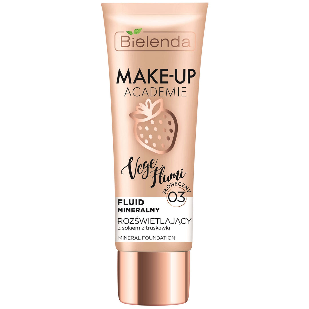 Bielenda Make Up Academie Vege Flumi Mineral Fluid 03 Sunny Beige 30g