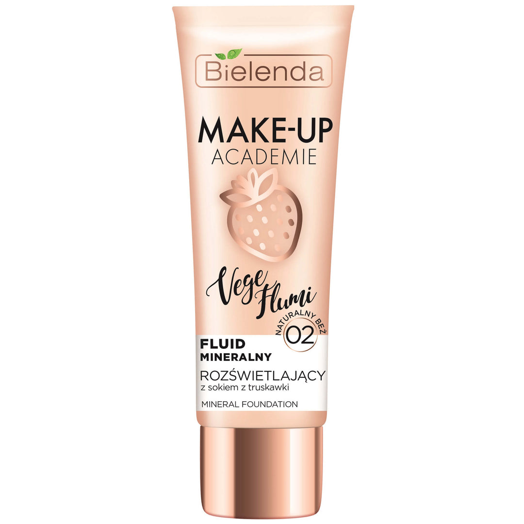 Bielenda Make Up Academie Vege Flumi Mineral Fluid 02 Natural Beige 30g