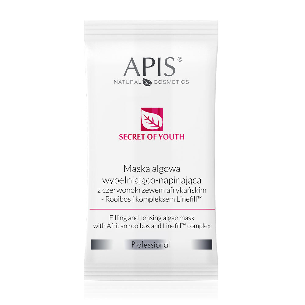 Apis Professional Secret Of Youth Lifting and Tensing Algae Mask with African Rooibos and Linefill TM Complex 20g