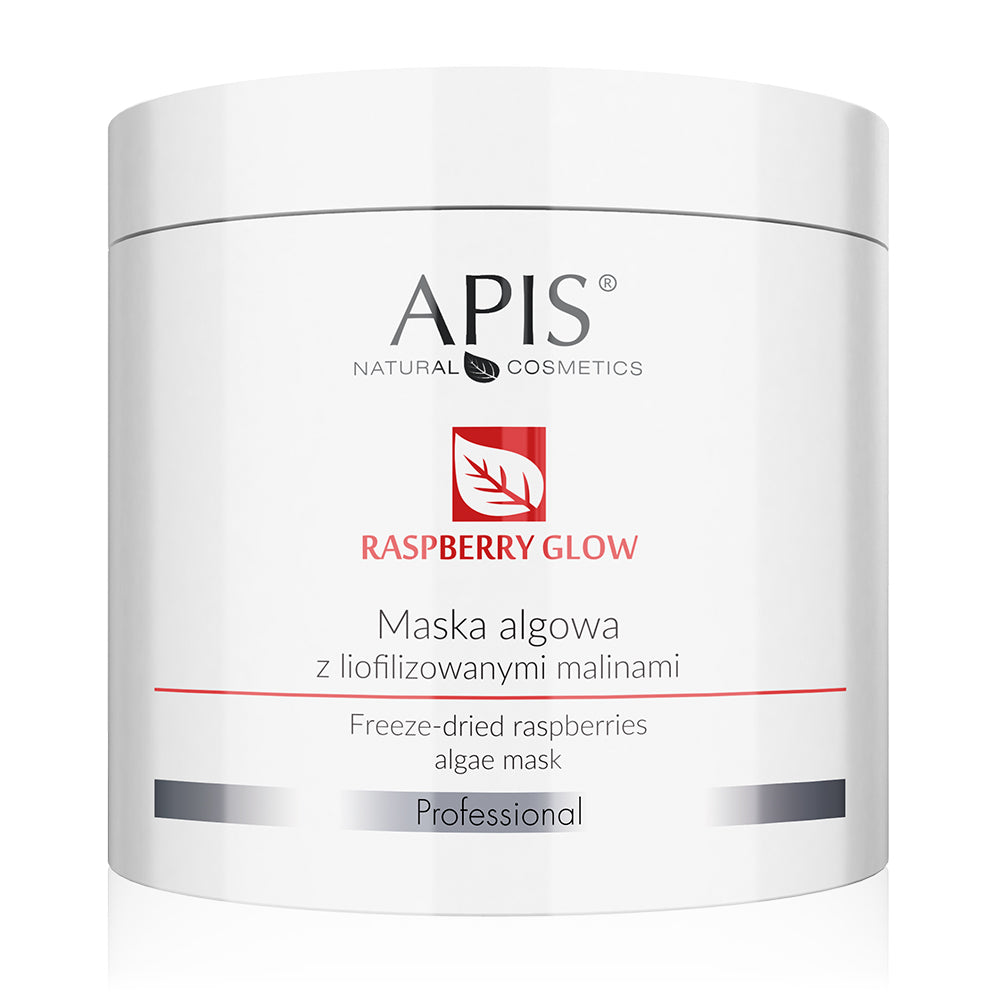 Apis Professional Raspberry Glow Maska Algowa z Liofilizowanymi Malinami 200g