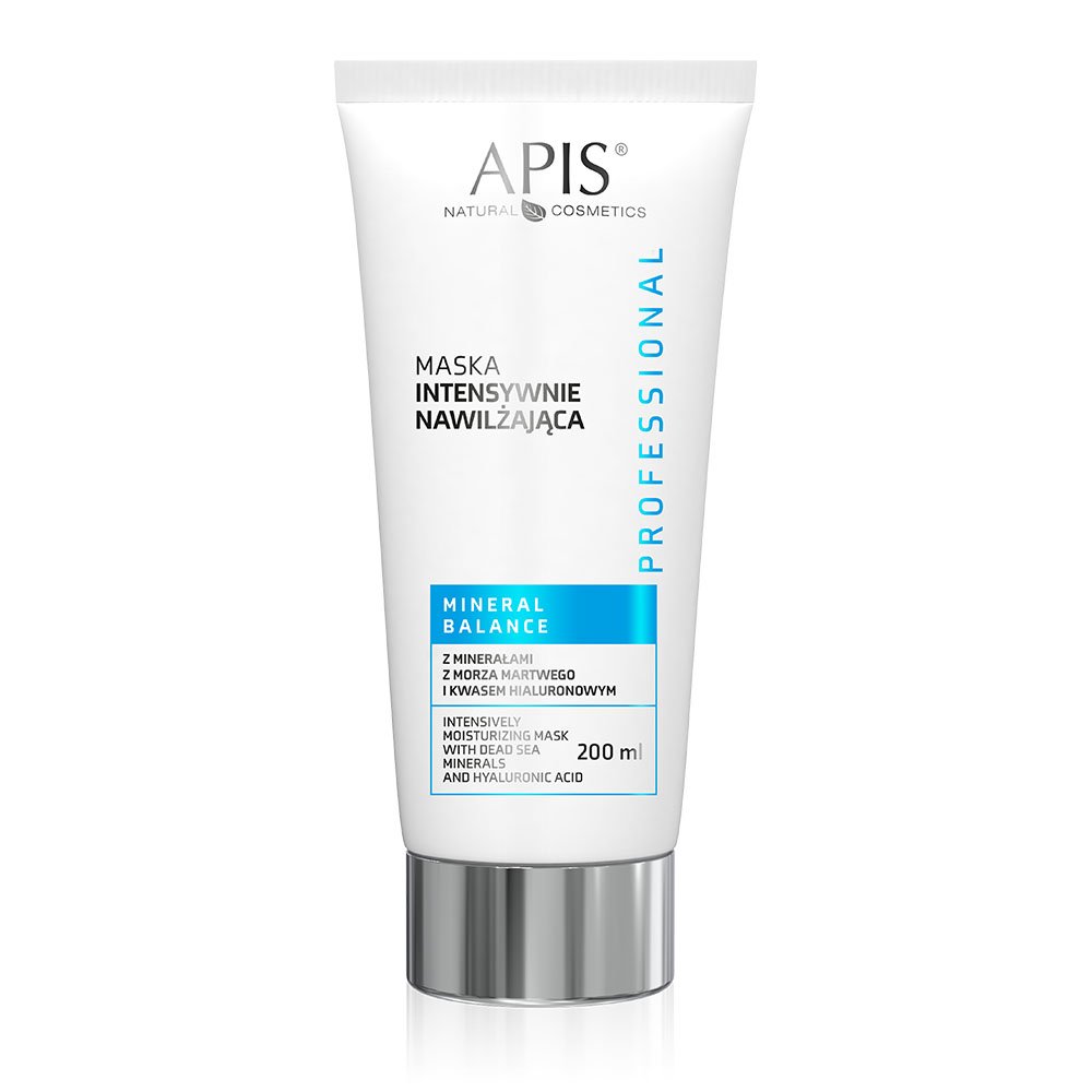 Apis Professional Mineral Balance Intensively Nourishing Mask with Dead Sea Minerals and Hyaluronic Acid 200ml