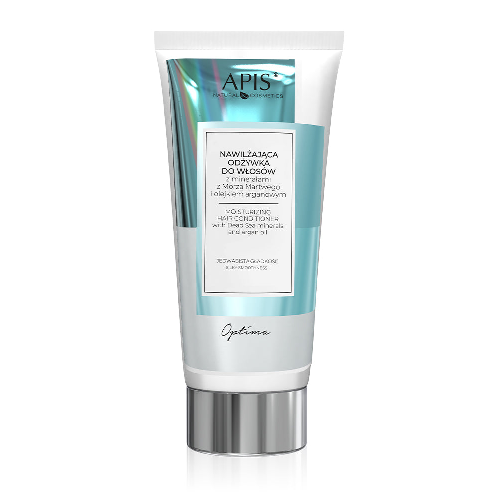 Apis Optima Moisturising Hair Conditioner with Dead Sea Minerals and Argan Oil 200ml