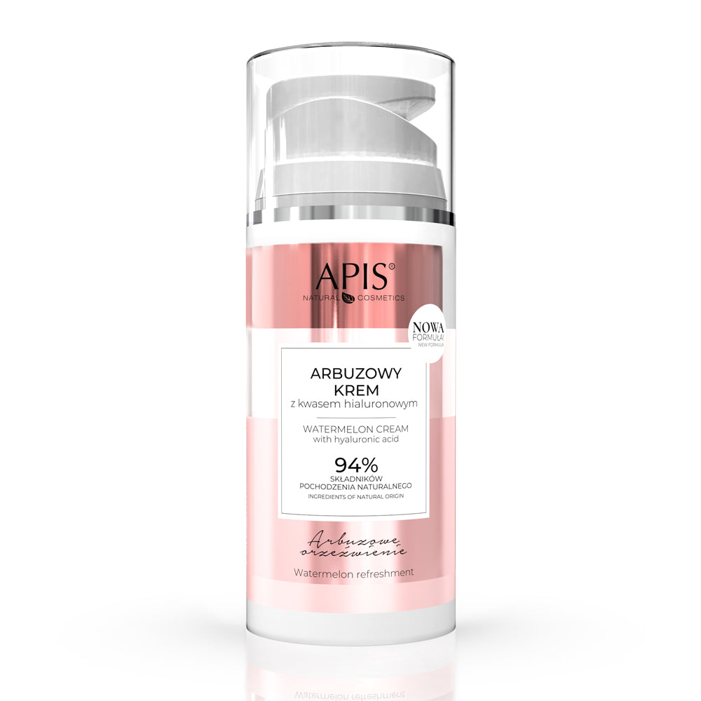 Apis Watermelon Cream with Hyaluronic Acid 94% Natural Ingredients 100ml