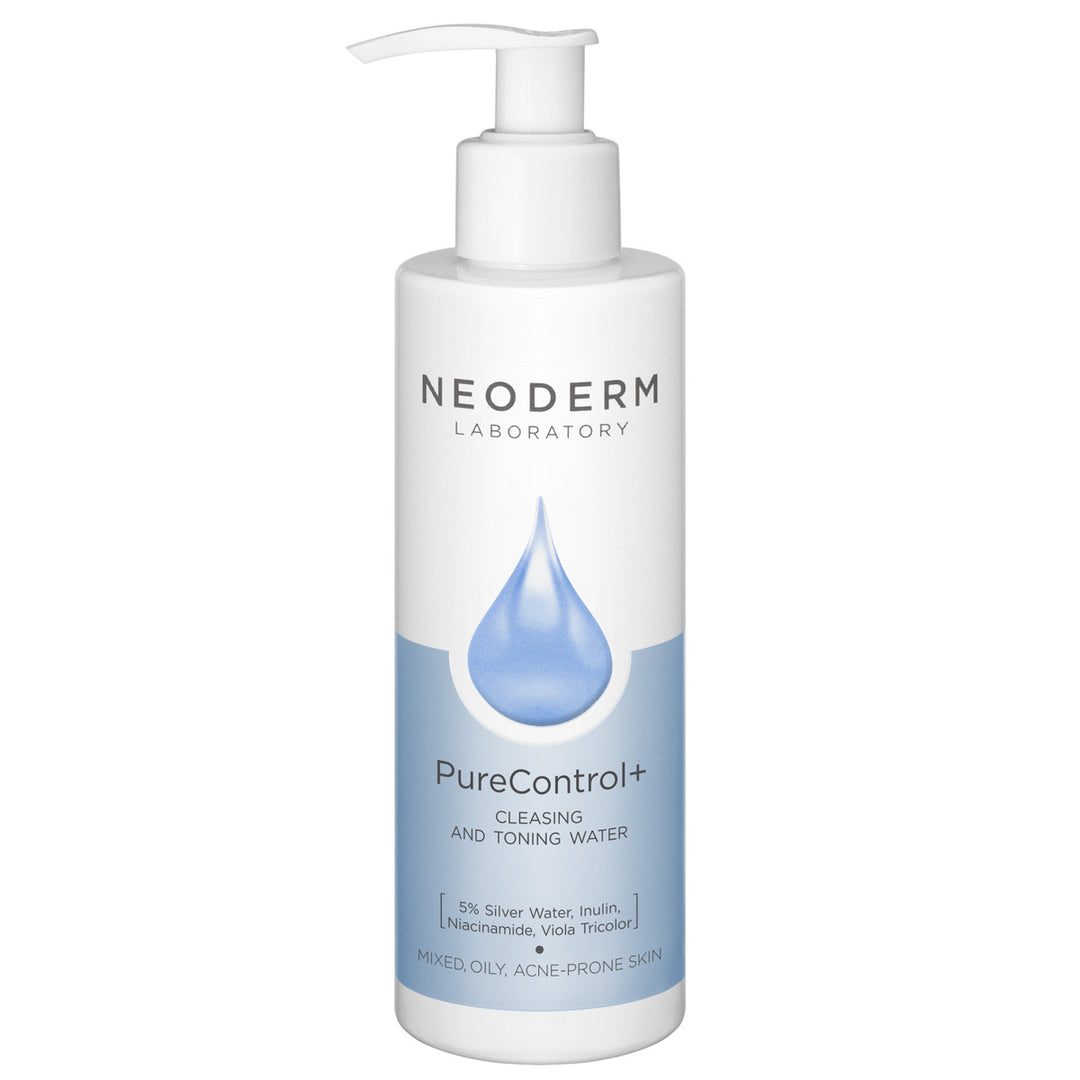 Neoderm PureControl Oczyszczająca i Tonizująca Woda do Trądziku Tłustej Skóry 200ml