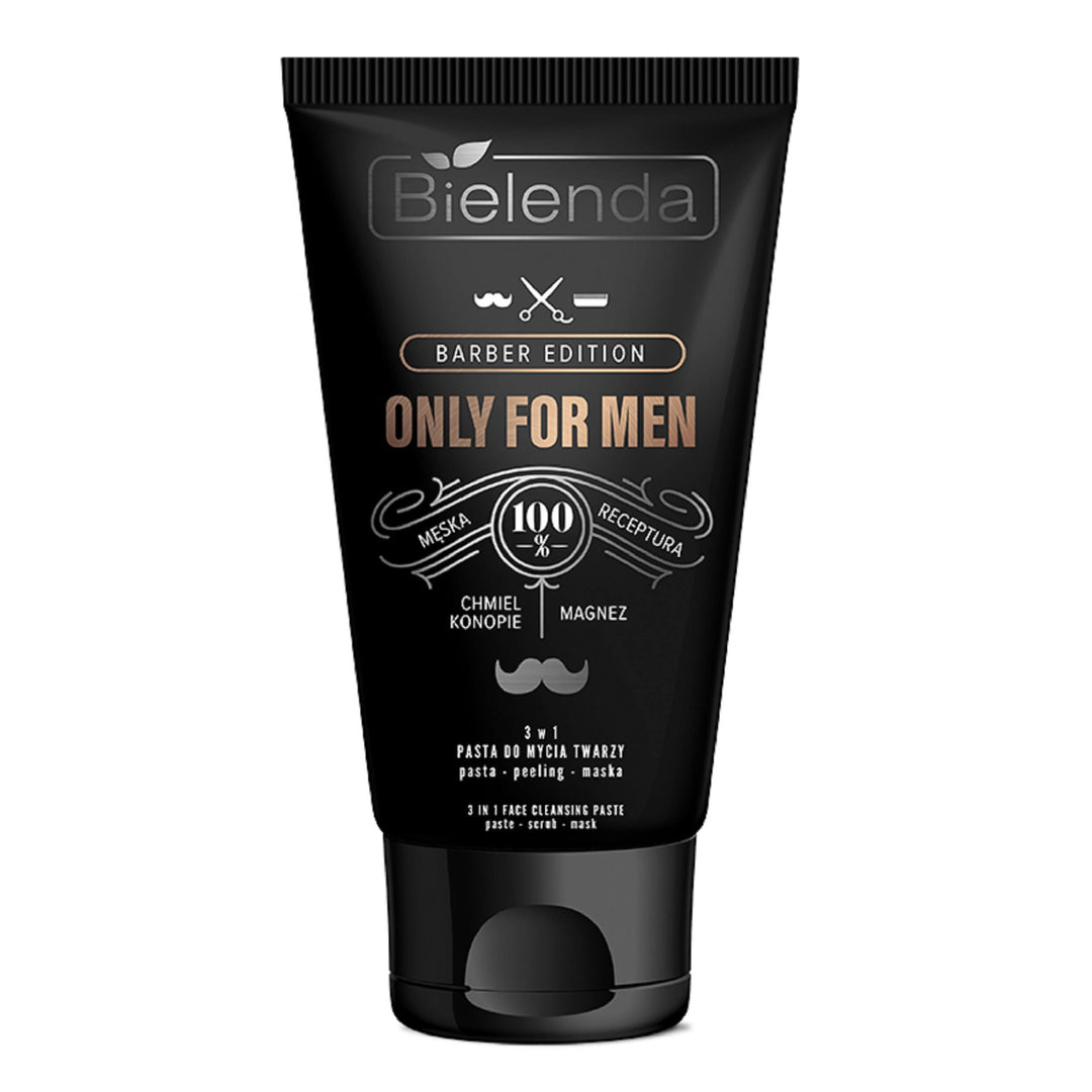 Bielenda Only For Men Barber Edition 3in1 Cleansing Paste 150g
