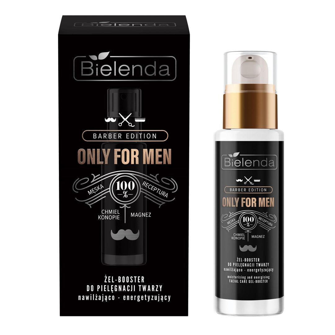 Bielenda Only For Men Barber Edition Nawilżający i energetyzujący żel 30ml