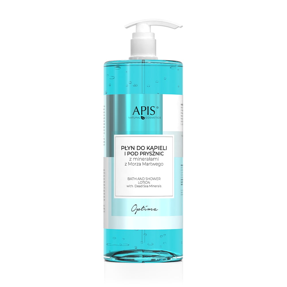 Apis Optima Bath and Shower Gel with Dead Sea Minerals 1L