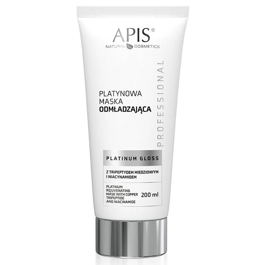 Apis Professional Platinum Gloss Rejuvenating Mask z miedzianym trójpeptydem i niacynamidem 200ml