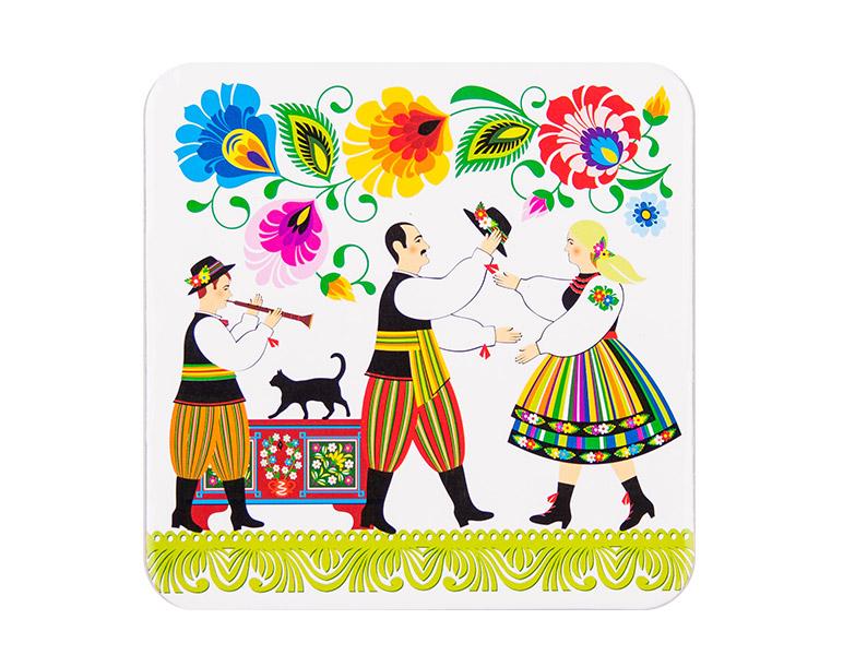 Folkstar - Cork FOLK CUP COASTERLOWICZ WEDDING AND A CAT /13561/ 5901845110525 