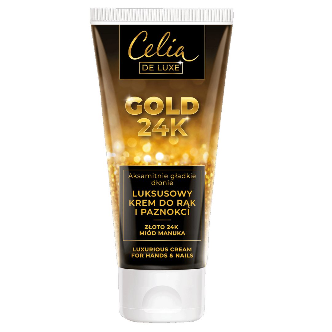 CELIA Gold 24K Luxury Hand and Nail Cream 80 ml 5900525065483