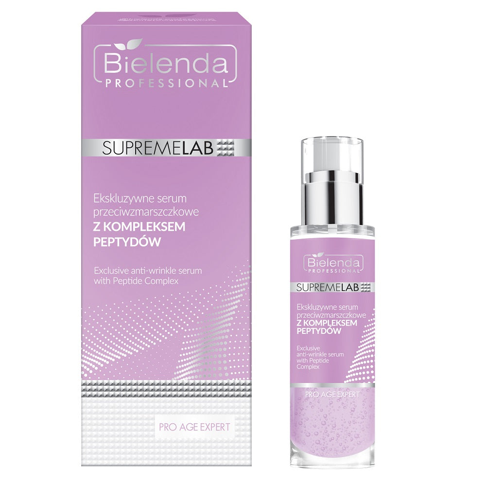 Bielenda Professional SupremeLab Pro Age Expert Exclusive Serum przeciwzmarszczkowe z kompleksem peptydowym 30ml