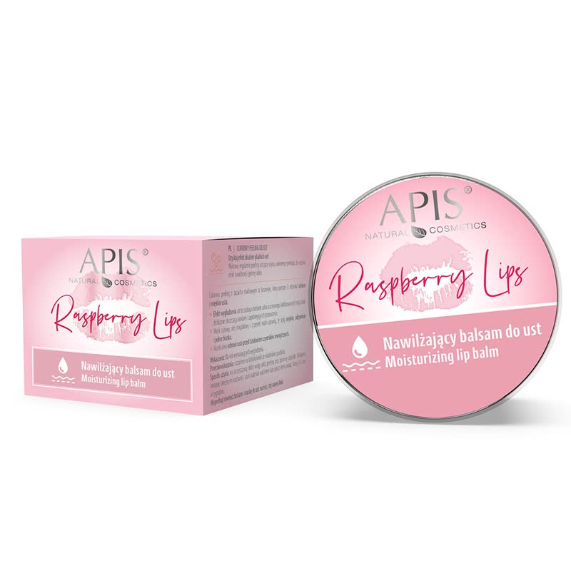 Apis Raspberry Lips Nawilżający balsam do ust 10ml