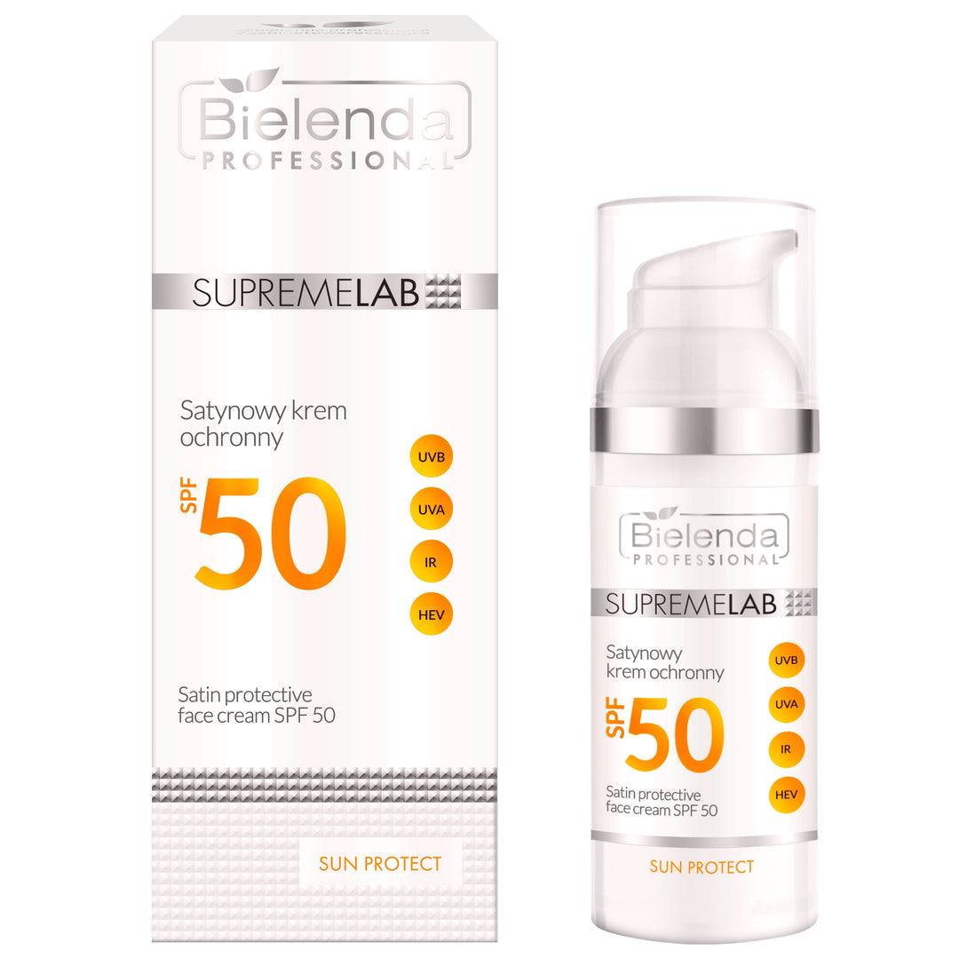 Bielenda Professional Supremelab Satin SPF 50 Ochronny Krem Do Twarzy 50ml