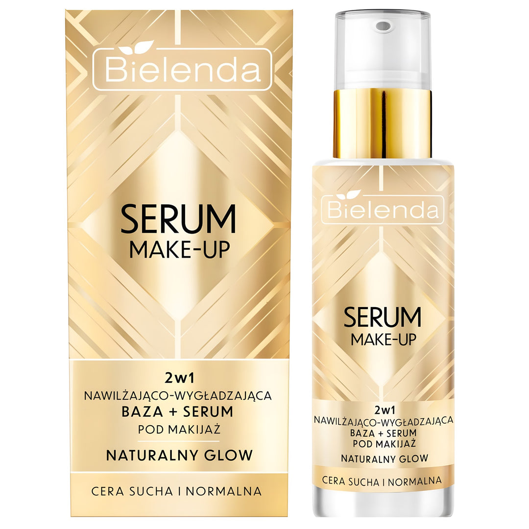 Bielenda Make Up Serum 2w1 Baza Nawilżająco-Wygładzająca +Make Up Serum 30ml