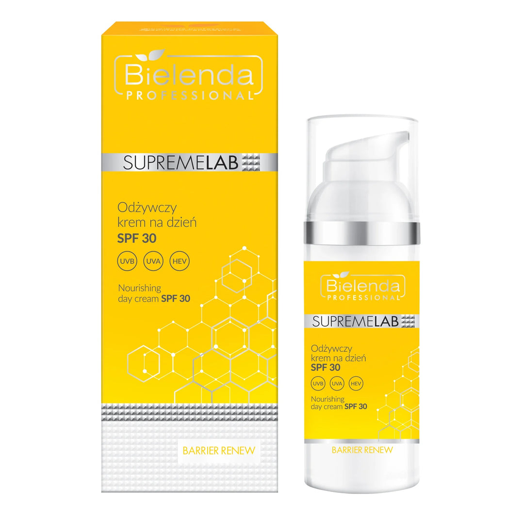 Bielenda Professional Supremelab Barrier SPF 30 Renew Odżywczy krem ​​do twarzy 50ml