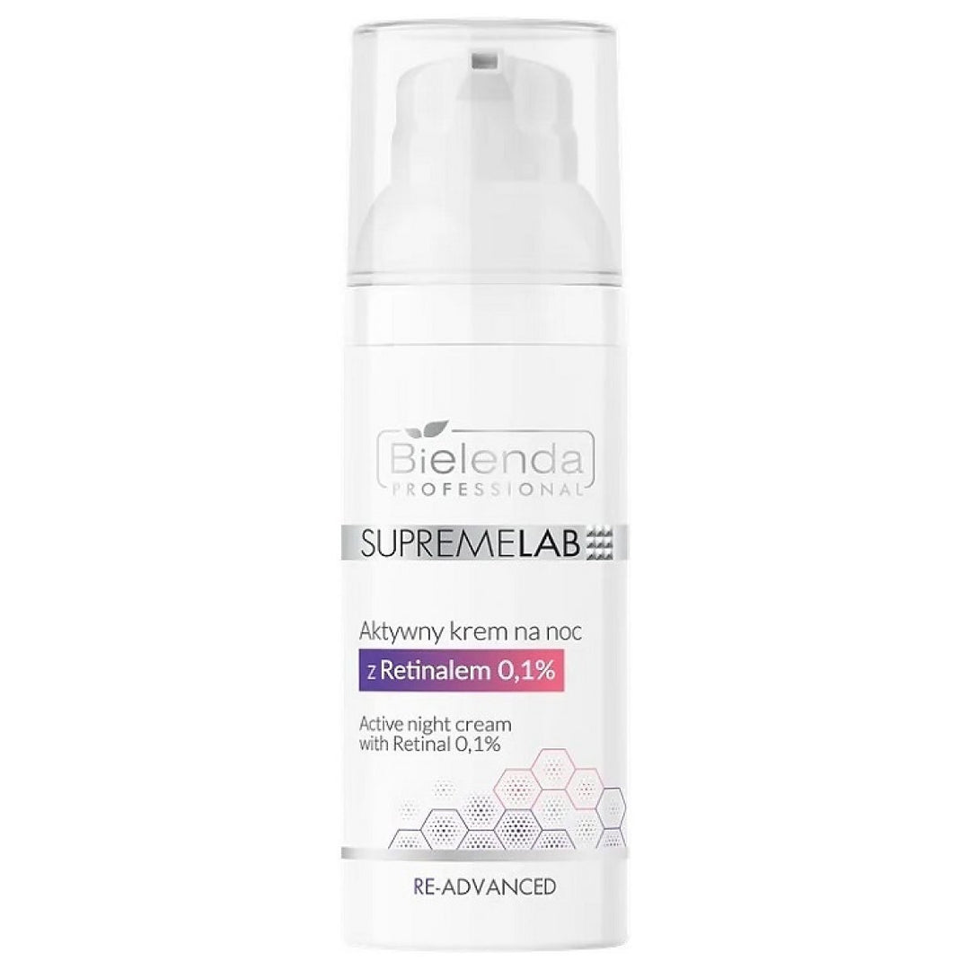 Bielenda Professional Supremelab Re-Advanced Active Night Cream z 0,1% Retinalem 50ml