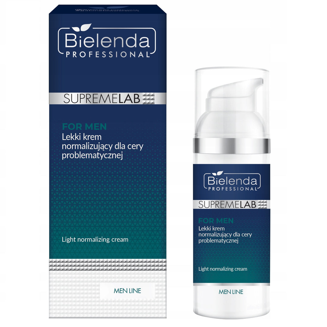 Bielenda Professional Supremelab Men Line Normalizing Face Cream z AHA, PHA i Niacynamidem 50ml