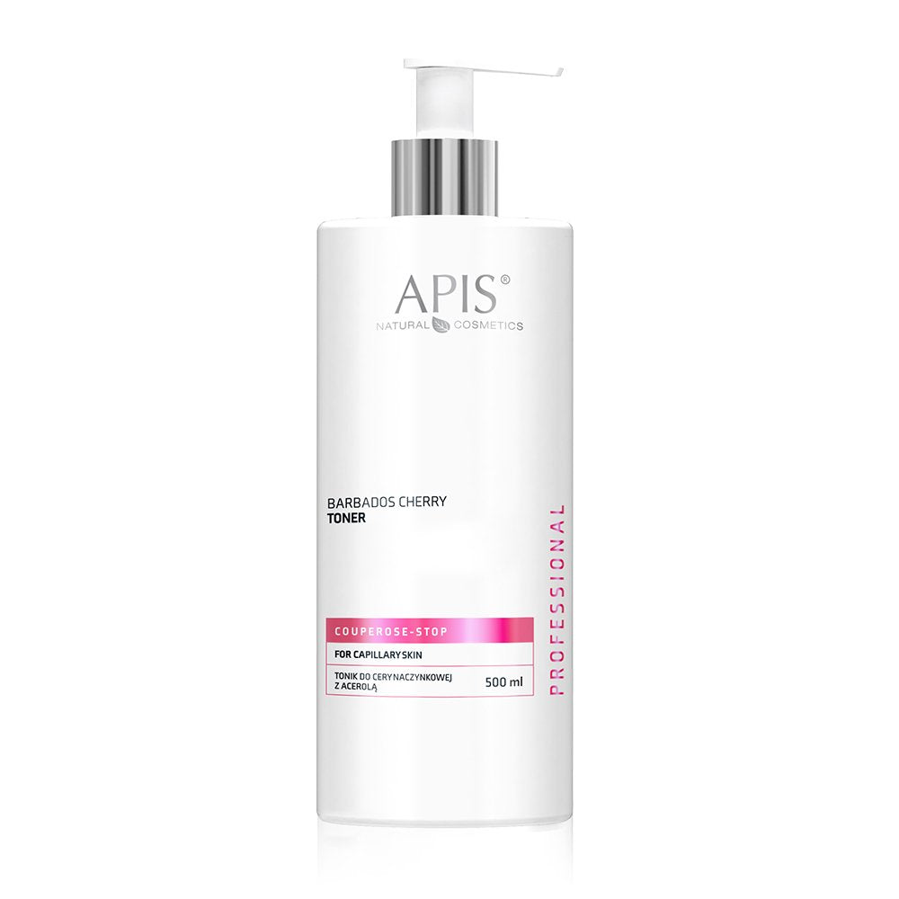 Apis Professional Barbados Cherry Toner for Sensitive and Capillary Skin 500ml