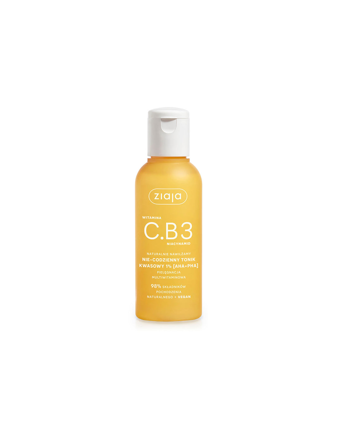 Ziaja Vitamin C.B3 Niacinamide Naturally Hydrating Non Daily Acid Toner - 120ml - 5901887054917