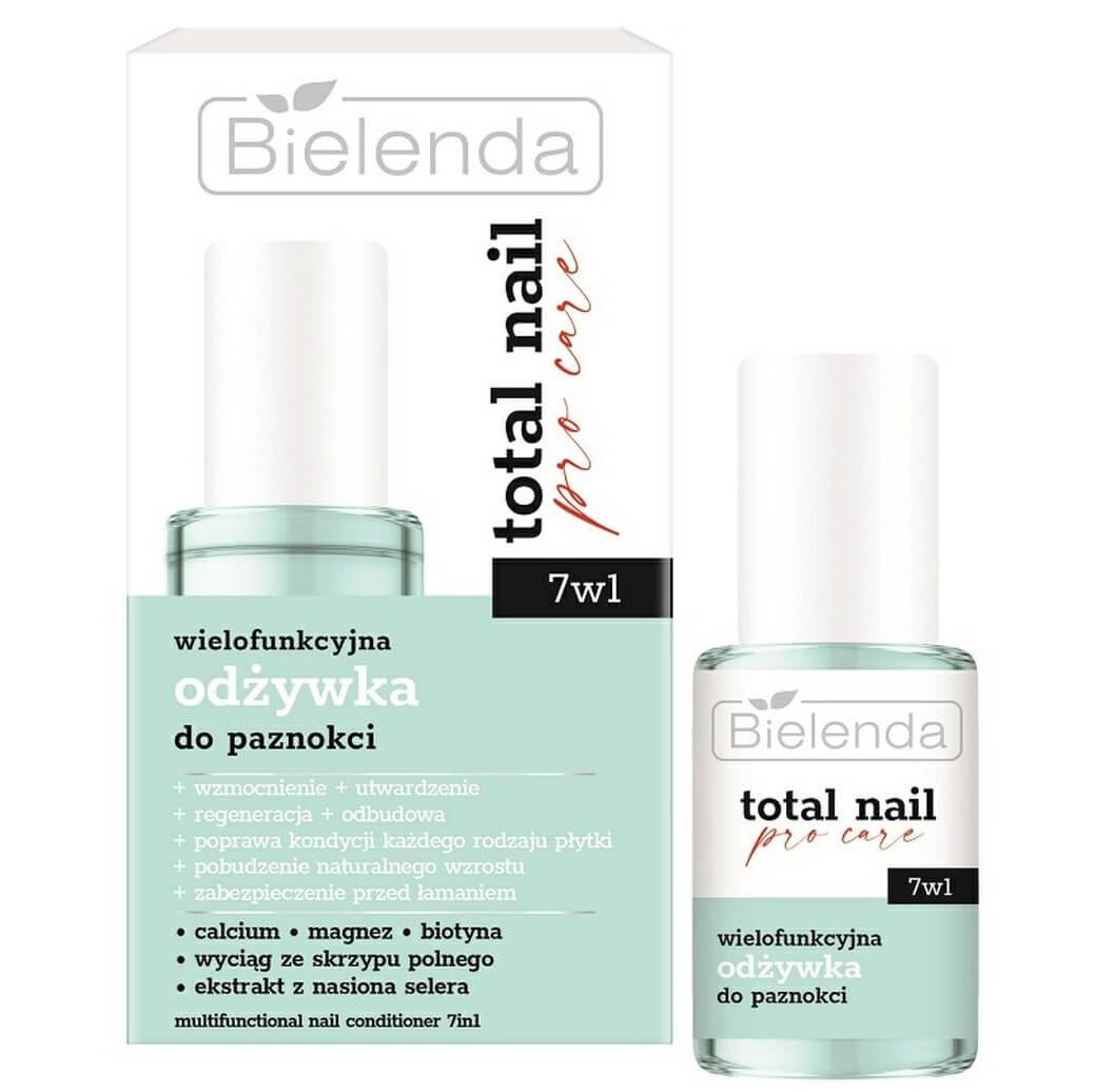 Bielenda Total Nail Pro Care 7w1 Wielofunkcyjna odżywka do paznokci 10ml