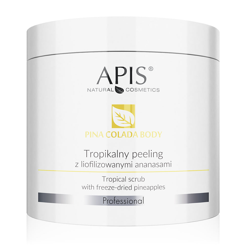 Apis Professional Pina Colada Tropical Scrub z liofilizowanymi ananasami 650g